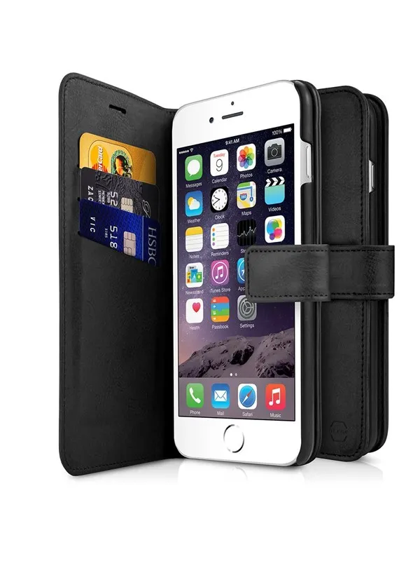 ITSKINS BOOK cover for iPhone XR® - Black
