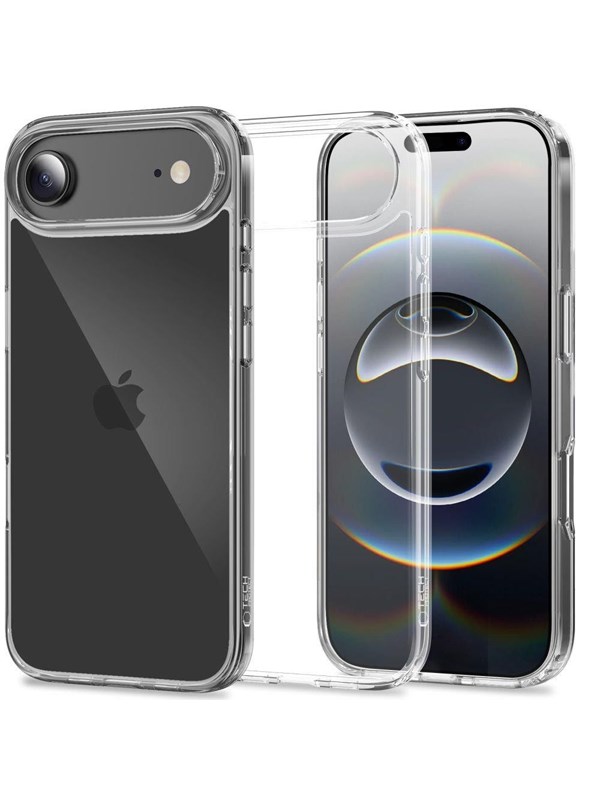 Tech-Protect  FlexAir Hybrid Case for iPhone 17 Air - Transparent