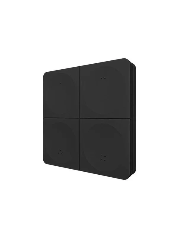 Miboxer Fjernbetjening - Trådløs Panel - Sort - 4 Zoner - 2.4GHz RF