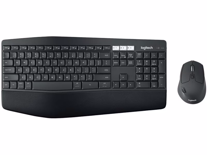 Logitech MK850 Combo Trådløst US Layout Tastatur (sort)