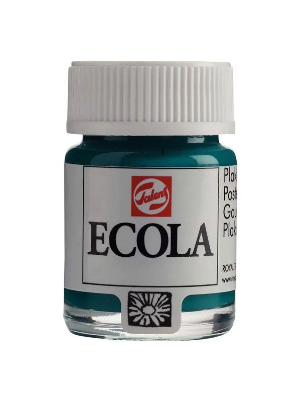 Bruynzeel - Ecola Poster Paint Bottle 16ml Dark Green 602