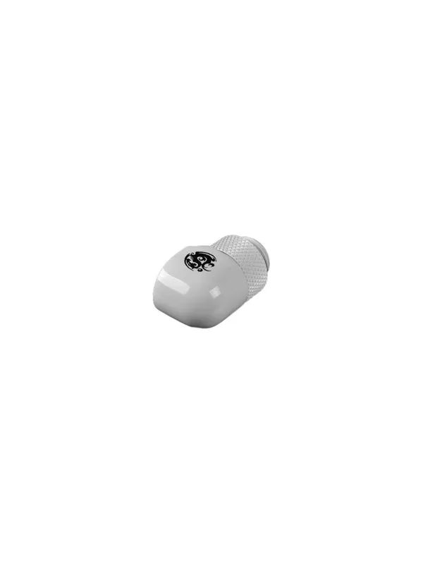 Bitspower G1/4" Deluxe White Rotary 90-Degree IG1/4" Extender