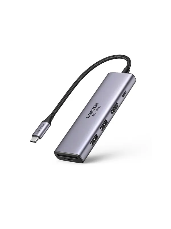 UGREEN 6-in-1 USB-C Multifunction Adapter with PD Charging