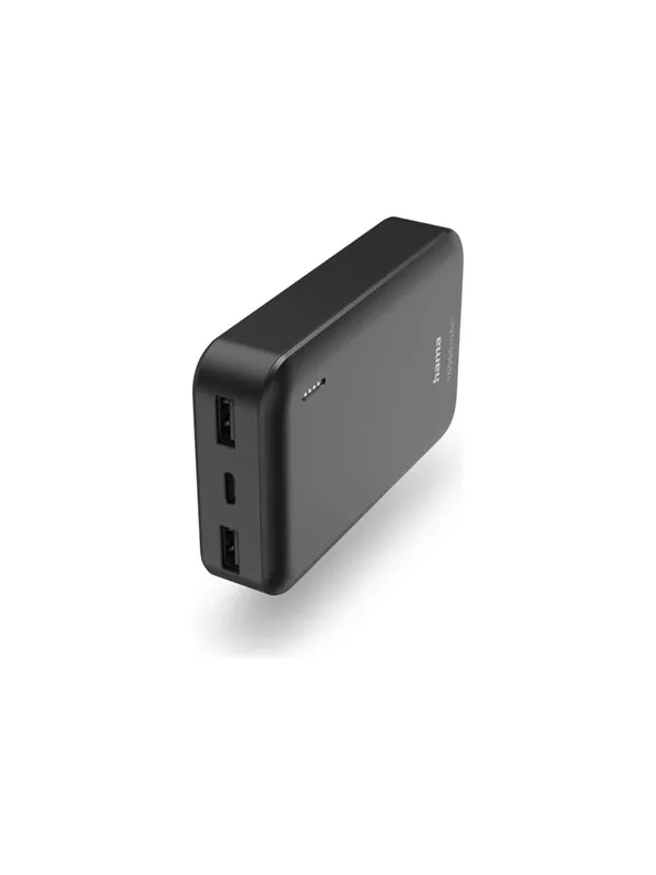 Hama 'Pocket 10' Power Pack 10000 mAh Anthracite Nødlader - Svart - 10000 mAh