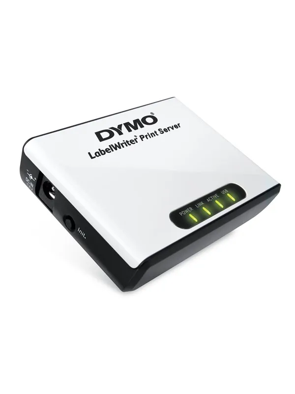 DYMO LabelWriter-printserver | Trådløs netværksprintserver til LabelWriter etiketmaskiner (EU-stik)