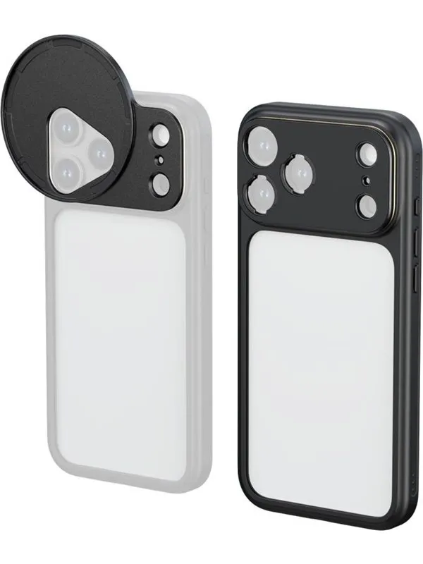 SmallRig FilMov Lightweight Photography Bumper Case for iPhone 17 Pro Black