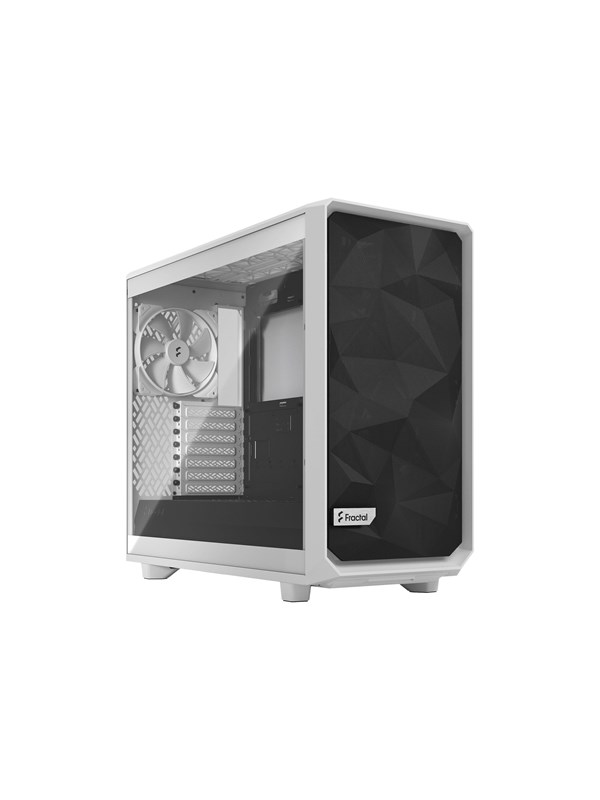 Fractal Design Meshify 2 Lite - White TG Clear Tint - Kabinett - Miditower - Hvit