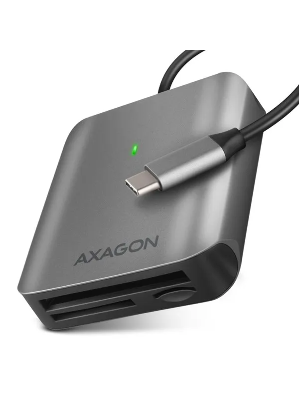 AXAGON SuperSpeed USB-C - SD / microSD / CF - UHS-II Card Reader