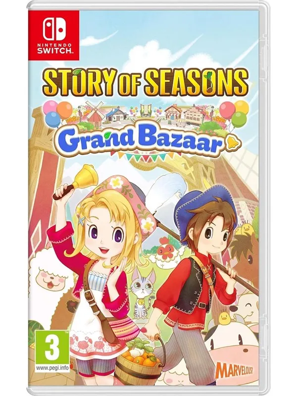 Story of Seasons: Grand Bazaar - Nintendo Switch - RPG
