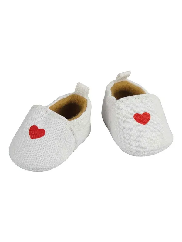 Heless Doll slipper with heart 38-45 cm