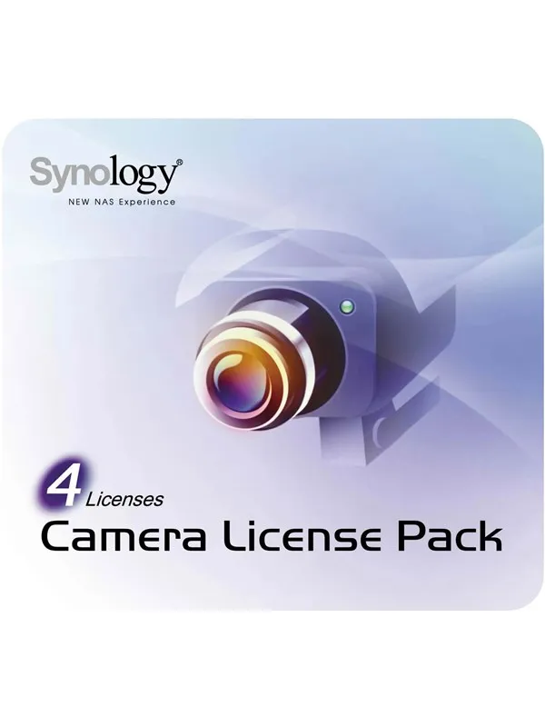 Synology Camera License Pack - 4 pack - English
