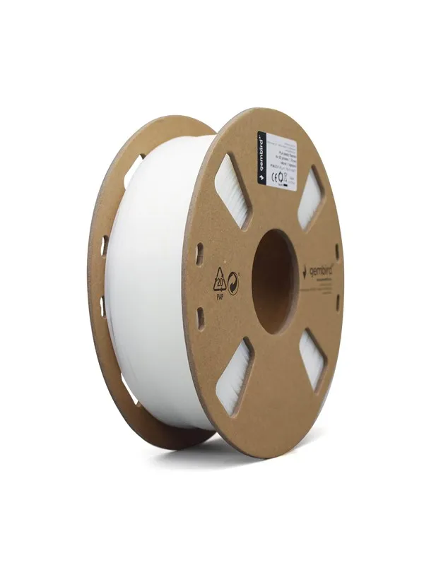Gembird PLA filament - Naturlig - 1.75mm ø - 1 kg