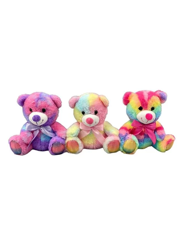 Duckiez Rainbow Teddy Bear - 21cm