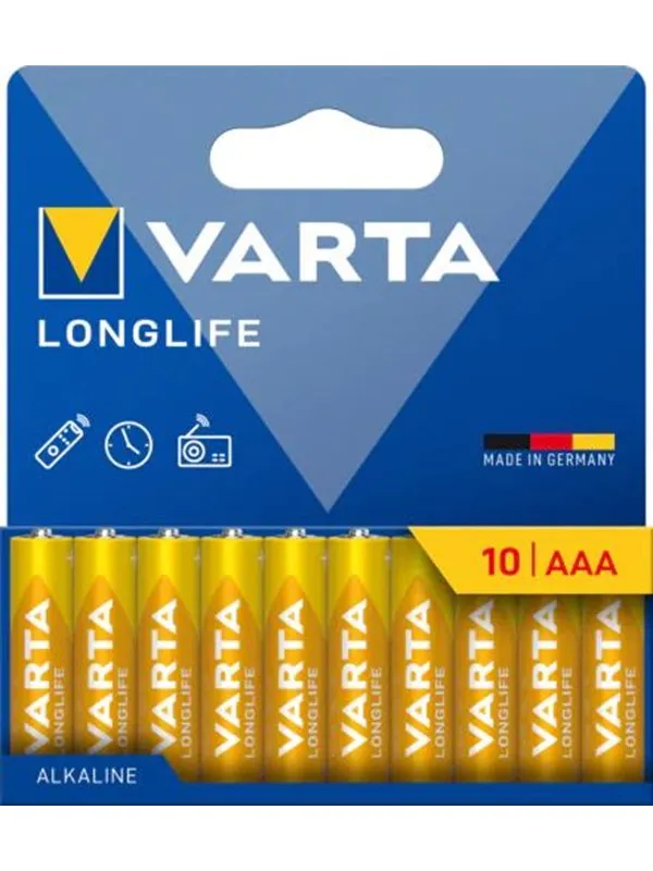 VARTA Longlife AAA - 10-Pack