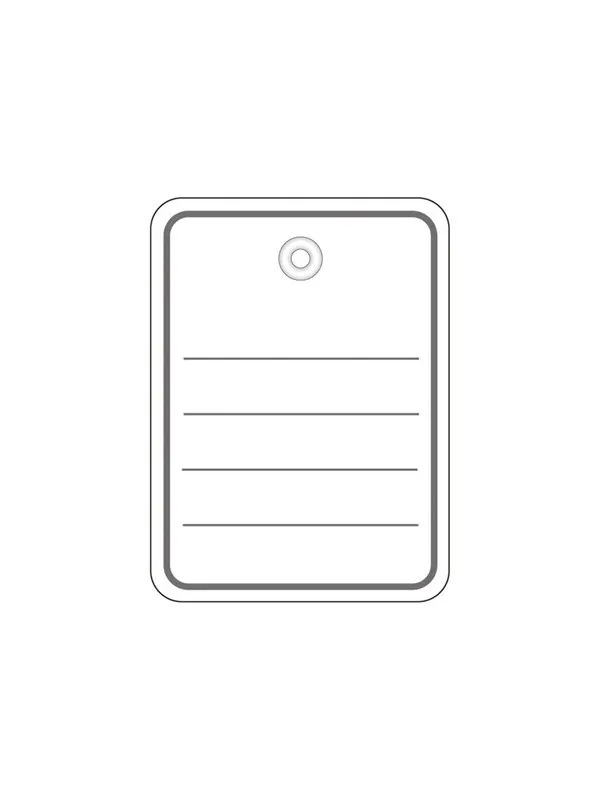 HERMA price tag labels - 1000 label(s) - 48 x 65 mm