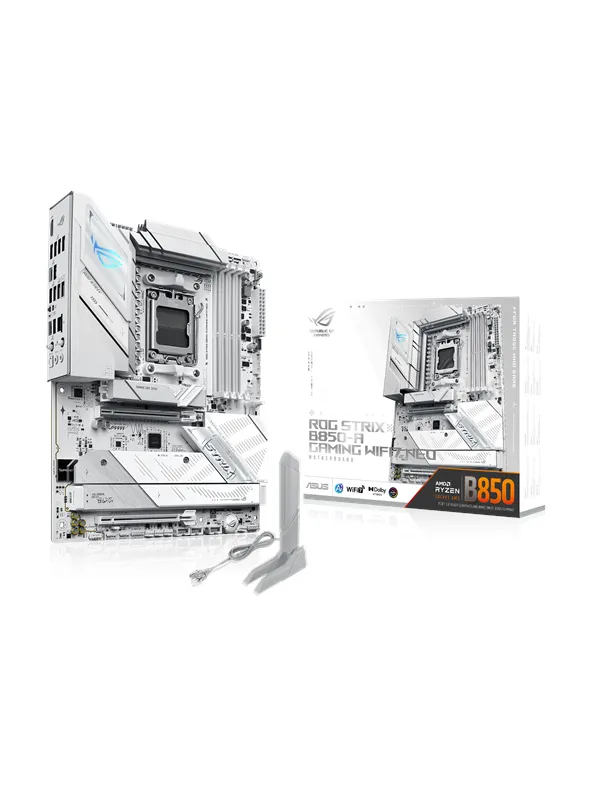 ASUS ROG STRIX B850-A GAMING WIFI7 NEO Hovedkort - AMD B850 - AMD AM5 socket - DDR5 RAM - ATX